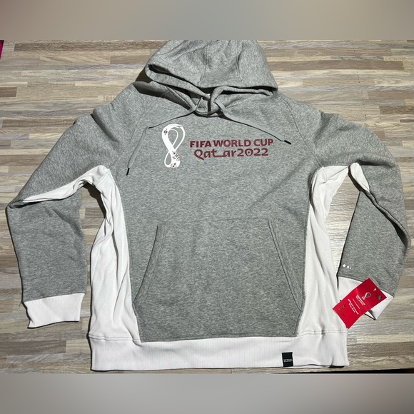 FIFA World Cup Qatar 2022 Officially Licensed Men's Hoodie Sweatshirt Size 2XL - Picture 1 of 6